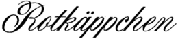 ROTKÄPPCHEN