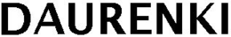 DAURENKI