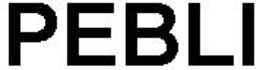 PEBLI