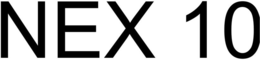NEX 10