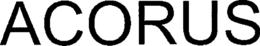 ACORUS
