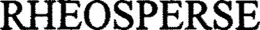 RHEOSPERSE