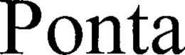 PONTA