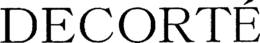 DECORTÉ