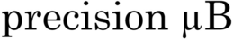 PRECISION B