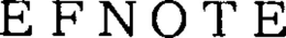 EFNOTE