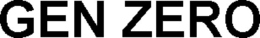 GEN ZERO