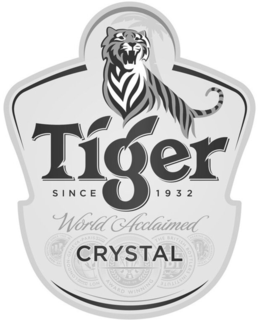 TIGER SINCE 1932 WORLD ACCLAIMED CRYSTAL