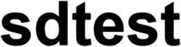 SDTEST