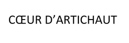 COEUR D'ARTICHAUT