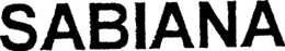 SABIANA