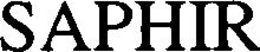 SAPHIR