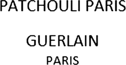 PATCHOULI PARIS GUERLAIN PARIS