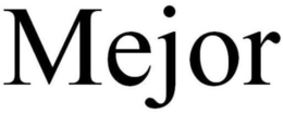 MEJOR