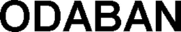 ODABAN trademark
