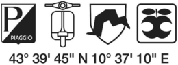 P PIAGGIO 43 39' 45" N 10 37' 10" E