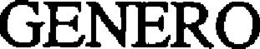 GENERO