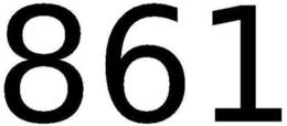 861