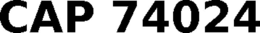 CAP 74024