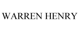 WARREN HENRY