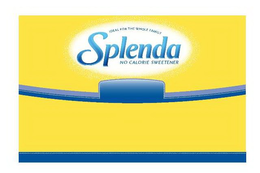 SPLENDA IDEAL FOR THE WHOLE FAMILY NO CALORIE SWEETENER
