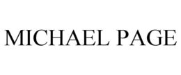 MICHAEL PAGE