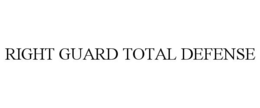 RIGHT GUARD TOTAL DEFENSE