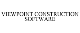 VIEWPOINT CONSTRUCTION SOFTWARE
