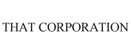 THAT CORPORATION