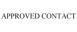 APPROVED CONTACT