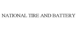 NATIONAL TIRE AND BATTERY