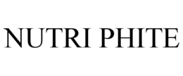 NUTRI PHITE