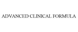 ADVANCED CLINICAL FORMULA