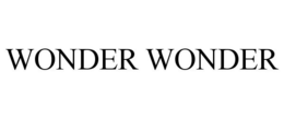 WONDER WONDER