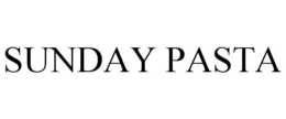 SUNDAY PASTA