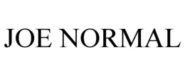 JOE NORMAL