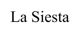 LA SIESTA