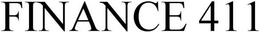 FINANCE 411
