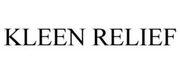 KLEEN RELIEF