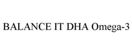 BALANCE IT DHA OMEGA-3