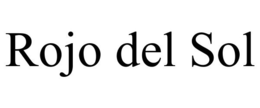 ROJO DEL SOL