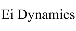EI DYNAMICS