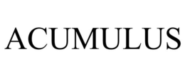 ACUMULUS
