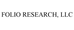 FOLIO RESEARCH, LLC