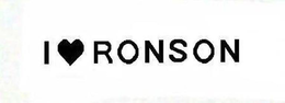 I RONSON
