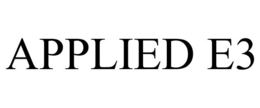 APPLIED E3