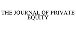THE JOURNAL OF PRIVATE EQUITY