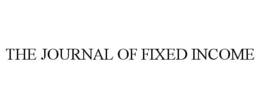 THE JOURNAL OF FIXED INCOME