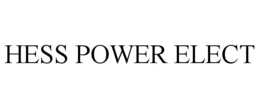 HESS POWER ELECT
