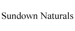 SUNDOWN NATURALS